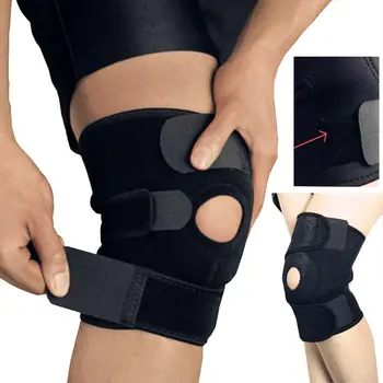 Einstellbare Kompression Knie Patellasehne Stütze für Männer Frauen Arthritis Schmerz Verletzung Erholung