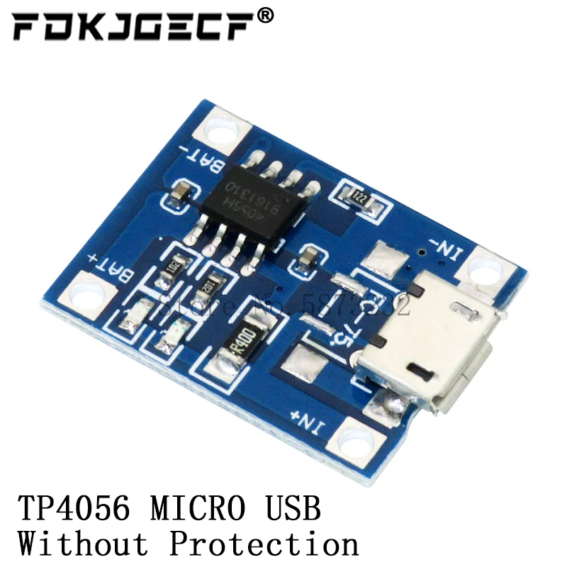 TP4056 Mit Schutz Dual Funktionen 5V 1A Mini Micro TYPE-C USB – Bild 2