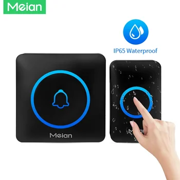 Meian-Smart Home Türklingel, kabellose Türklingel für den Außenbereich, IP65 wasserdichte Türklingel, 60