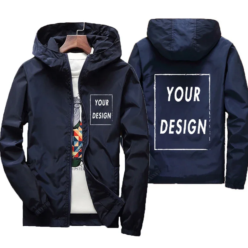 Benutzerdefinierte Marke Logo Herbst Jacke Männer – Bild 2