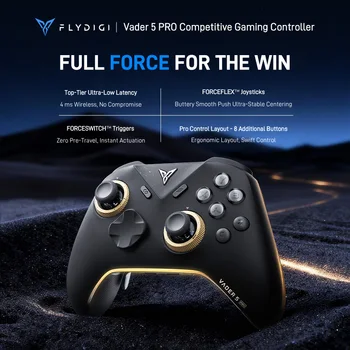 Flydigi Vader 5 Pro V2 Global Version Kabelloser Bluetooth-Gamepad-Controller für mehrere Plattformen wie PC