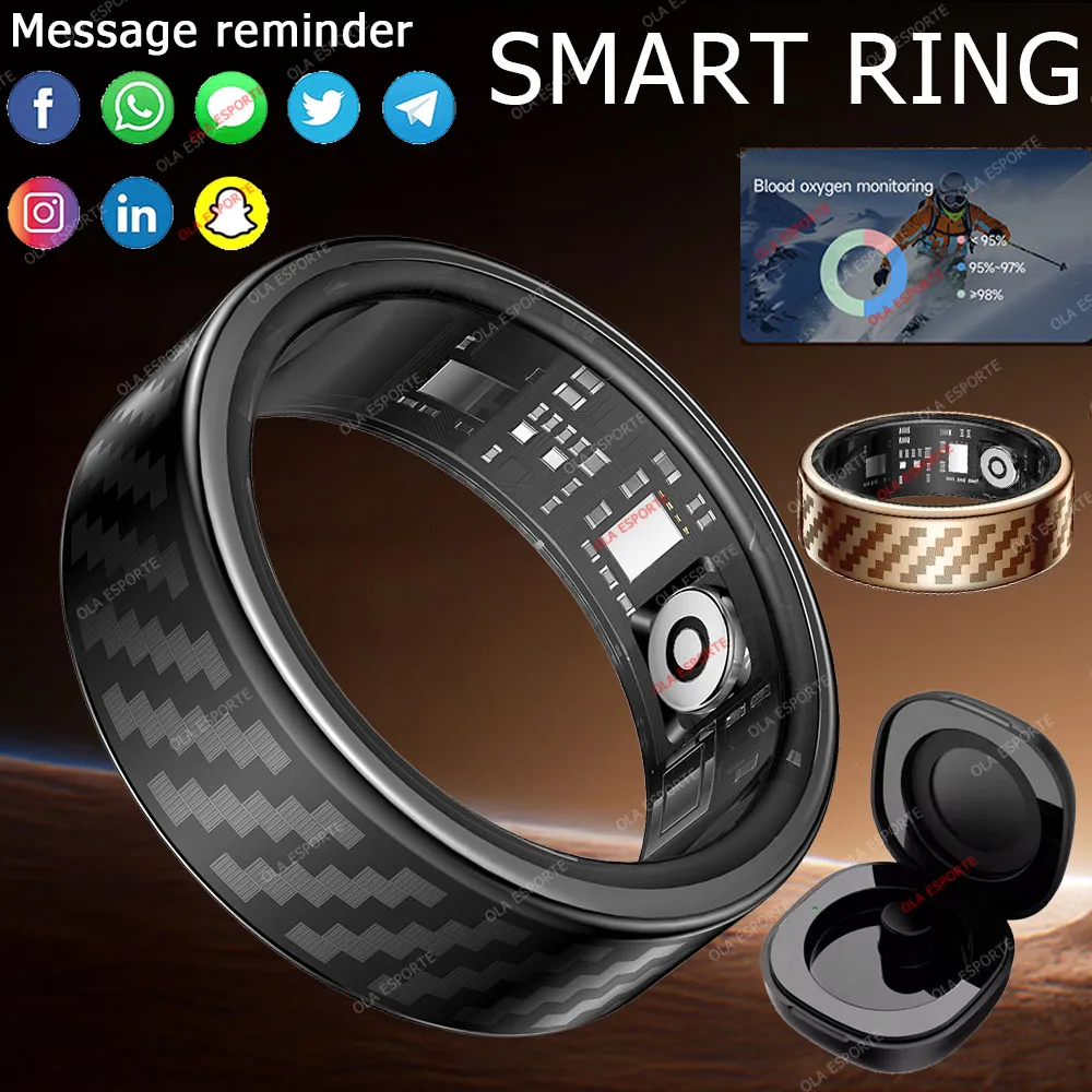 Neuester Smart Ring mit Anruf- und