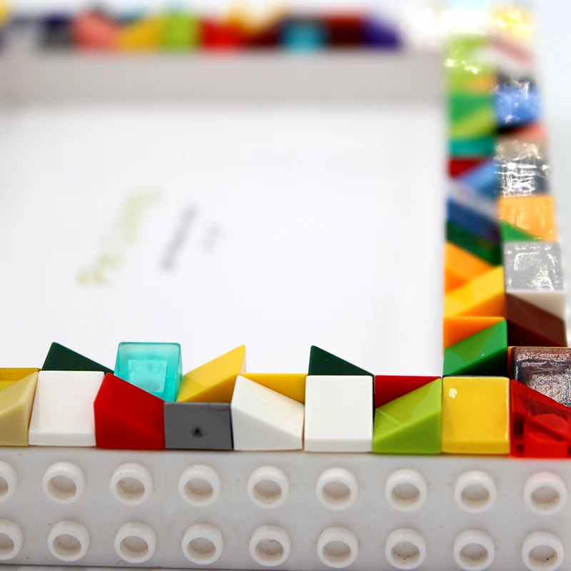 DIY Kinder Fotorahmen Baustein Fotorahmen kreative Fotorahmen – Bild 3