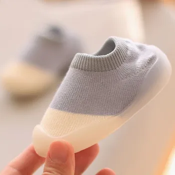 Babyschuhe Kleinkind Lauflernschuhe Säugling Jungen Mädchen Kinder Gummi Weiche rutschfeste Sohle Boden Barfuß