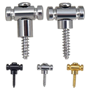 Gitarre Roller String Bäume Retainer Mit Schrauben Für Elektrische Gitarren Teile (2 Stück)
