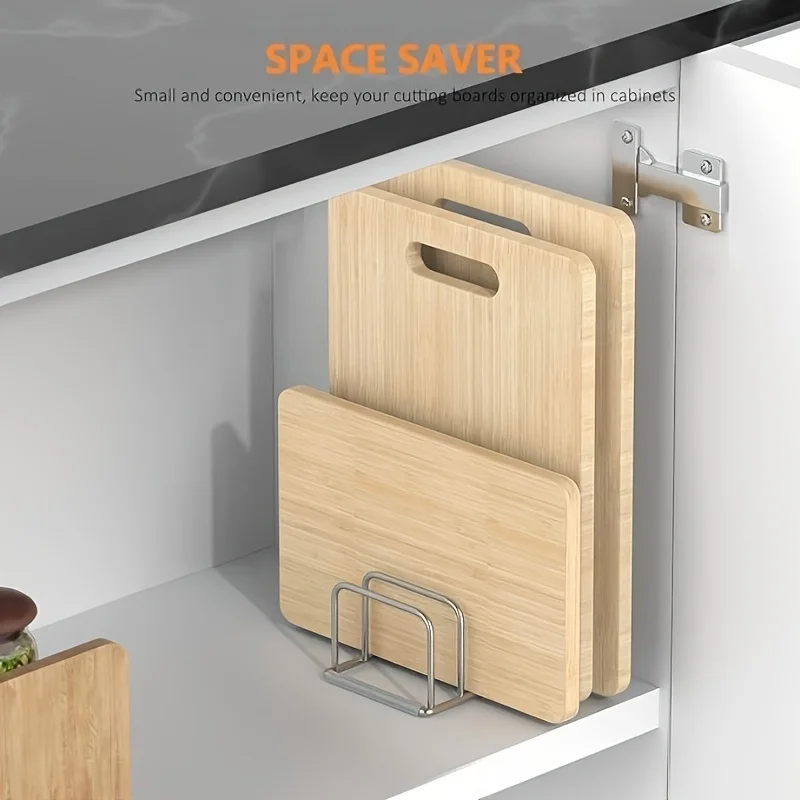 Schneidebrettständer aus Edelstahl für die Küche