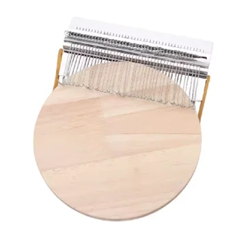 Strickwerkzeuge Kleiner Webrahmen Handwebmaschine Holzwebrahmen Webgestell Stopfmaschine zum Ausbessern