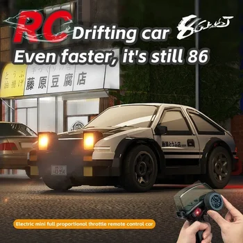 1:64 Desktop RC Drift Auto 2,4G High-Speed-Rennwagen Allrad Mini Desktop Fernbedienung Auto Elektrische