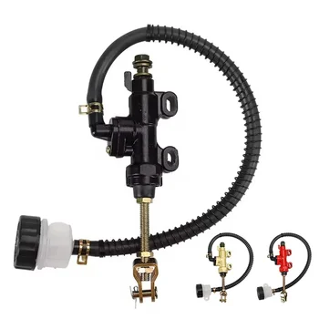Motorrad Bremse Hinten Pumpe Fuß Hydraulische Refit Hinterradbremse Hauptzylinder Pumpe Für Suzuki Kawasaki