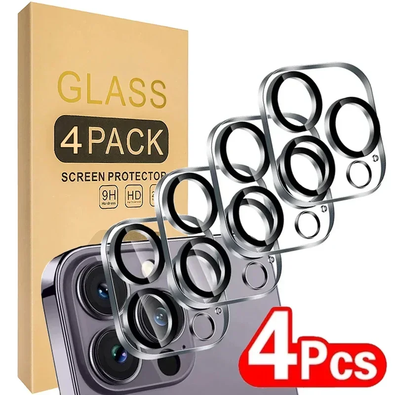 4/1PCS HD Zurück Kamera Gehärtetem Glas Für iPhone 13Mini 13