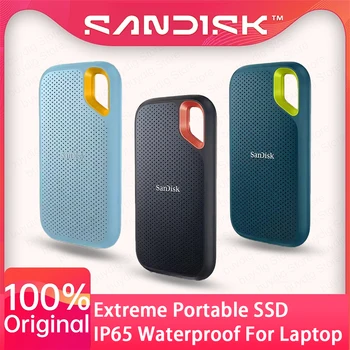 E61 Tragbare SSD USB3.2 Gen2 IP65 Wasserdicht 1TB 2TB 4TB Externe Solid-State-Festplatte mit bis zu 1050MB/s