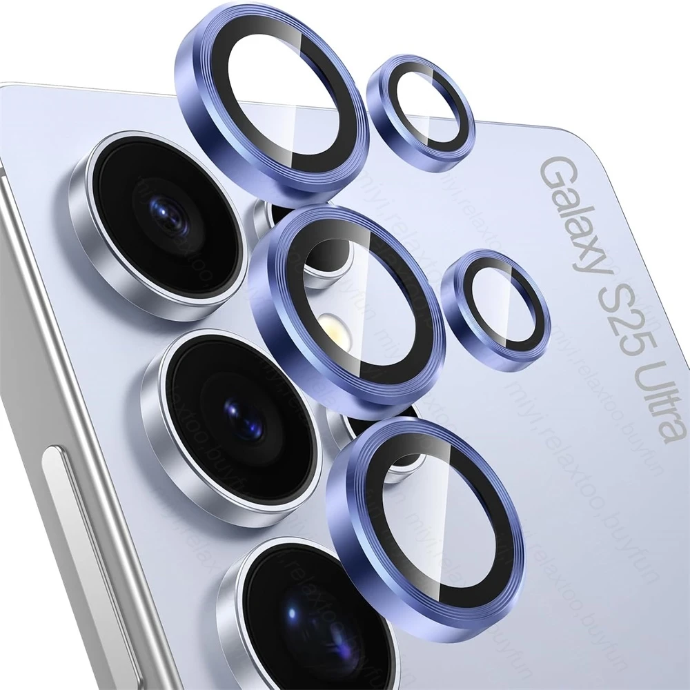 Für Samsung Galaxy S25 Ultra Hülle Individueller Metallring