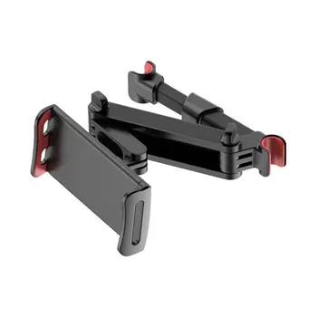 Teleskop Auto Hinten Kissen Telefon Tablet Halter Rotierenden Sitz Kopfstütze Halterung Für 5-13 "iPad Samsung