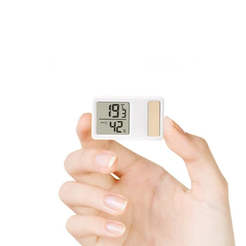 Solarenergie-Temperatur- und Luftfeuchtigkeitsmessgerät, tragbares Mini-Luftfeuchtigkeitsmessgerät, digitales