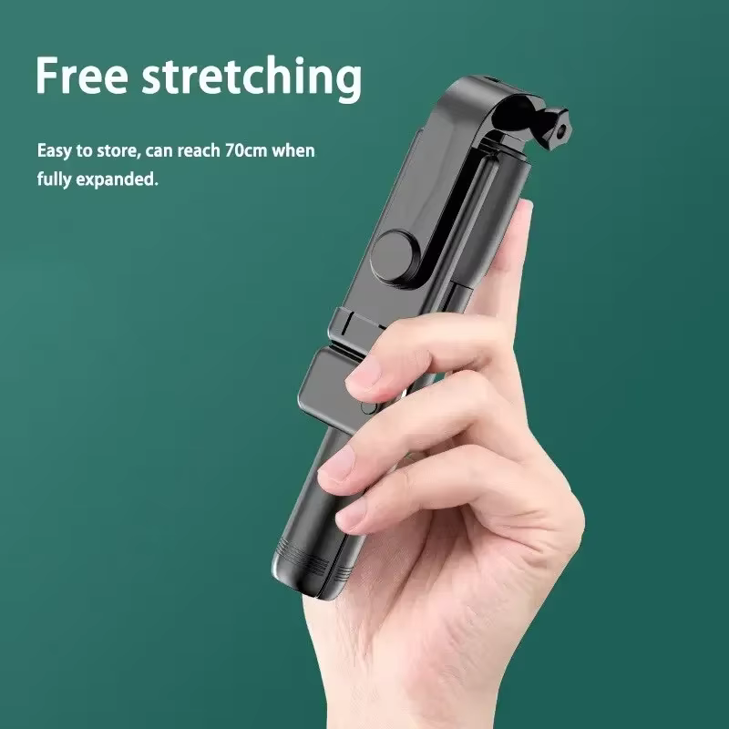 Selfie Stick Teleskop Reise Handheld Stativ Tragbare Telefon – Bild 2
