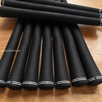 Schwarze Tour-Golfschlägergriffe mit Kreuzmuster, Jumbo, Midsize, Standard, Untergröße, Verschleißfeste