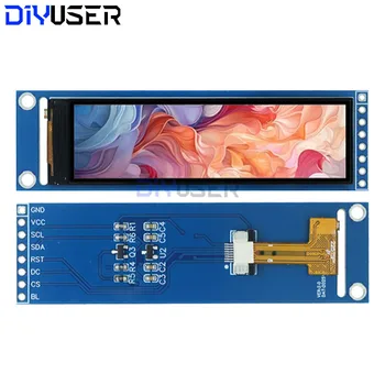 DIYUSER 2,25-Zoll-TFT-LCD ST7789 kleiner Bildschirm 76 * 284-Modul LCD-Vollansicht SPI-Farbbildschirm