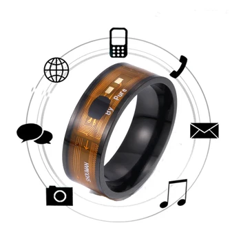 Wearable Connect Smart Neuer NFC Multifunktionaler intelligenter Ring für Android iPhone XR und höher