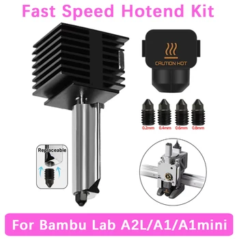 Bambu Lab A2L/A1/A1mini Hotend-Kit, Hochgeschwindigkeits-Druckkopf-Baugruppe, Thermistor-Heizelement