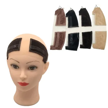 Perückengriff-Stirnband aus Samt mit Silikon-Stirnband, Schal-Kopf-Haarband mit unsichtbarem und verstellbarem