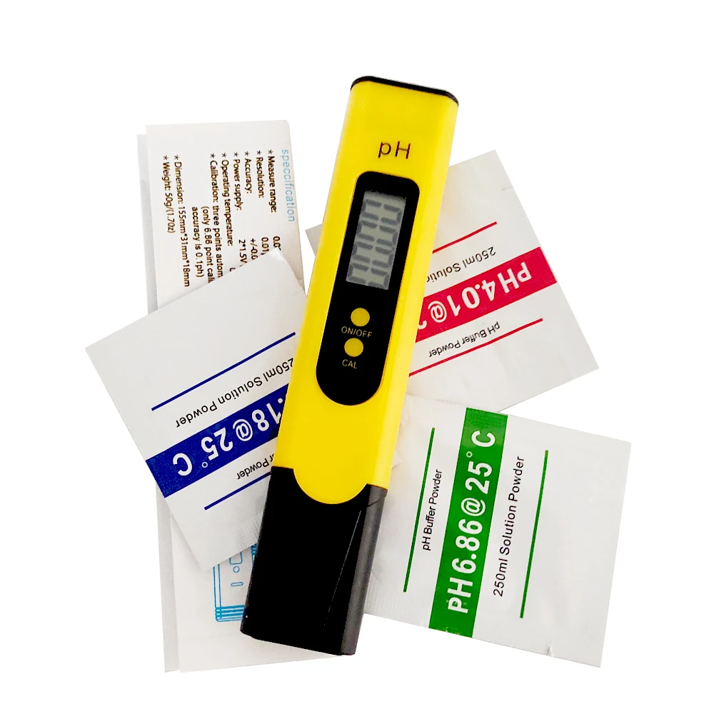 Digitales PH-Messgerät, automatisch, 0,01 mit 3 Beuteln – Bild 3