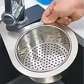 Abfluss Wasser Korb Waschbecken Abfluss Korb Edelstahl Küche Becken Organizer Filter Lagerung Regal Schwan