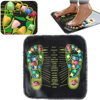 Fußmassagematte Akupressur Relax Massagepad Triggerpunkt Heidetherapie Relax Schmerzen Stressabbau