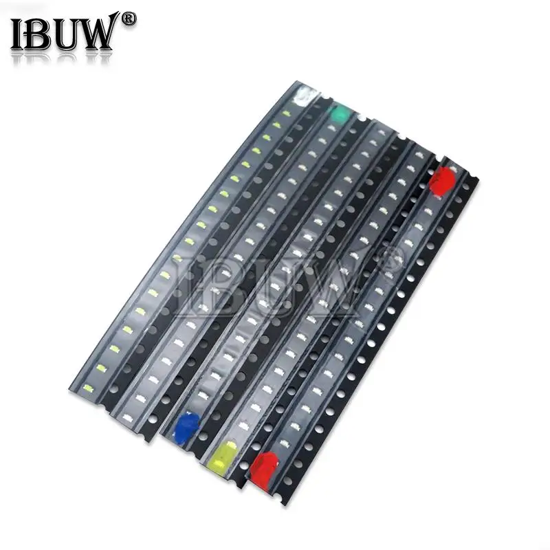 100 Stück = 5 Farben x 20 Stück 5050 5703 1210 1206 0805 0603 – Bild 3