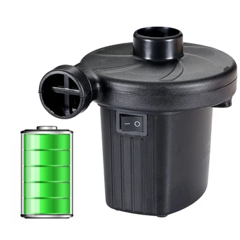 EAFC 220 V/12 V elektrische aufblasbare Pumpe, schneller Luftfüllkompressor mit 3 Düsen für Auto, Camping