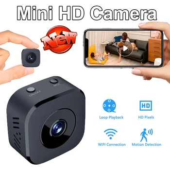 Überwachungskamera HD Mini Vollfarb-Nachtsicht High Definition WiFi-Monitor Wasserdicht Bewegungserkennung