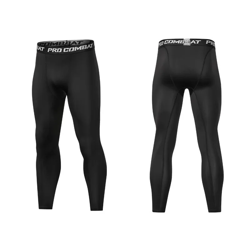 Herren-Kompressionshose, Strumpfhosen, coole, trockene – Bild 2