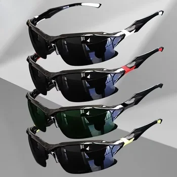 Polarisierte, modische Outdoor-Sportbrille für Damen und Herren, winddicht, geeignet für Baseball, Laufen