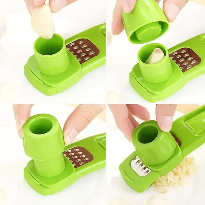 1 Packung Mini-Knoblauchmühle, kreative Knoblauchpresse für – Bild 5