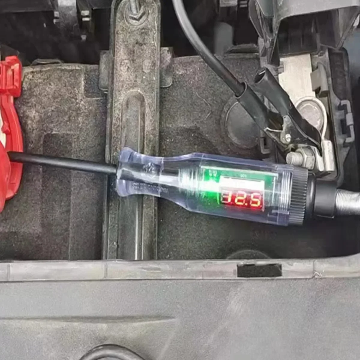 6V 12V 24V Auto-LKW-Spannungsprüfstift, 5V-90V Digitaler – Bild 3