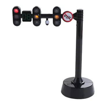 Sicherheit Verkehrs Spielzeug Licht Zeichen Modell Verkehrs Mini Stop Modell Spielzeug Simulation Mini Ampel