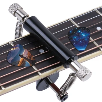 Rolling Guitar Capo Sliding Capo für müheloses. Tuning Musiker's Slide Switch 0,96 mm buntes