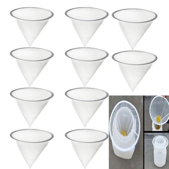Honig Siebe Bienenzucht Honig Biene Filter Mesh Tasche Filter Extrakt Werkzeuge Bienenzucht (10 Stück)