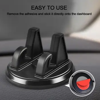 Telefonhalter Auto 360-Grad-Pad Armaturenbrett Anti-Rutsch-Ständer Handy-Unterstützung im Auto für IPhone 15