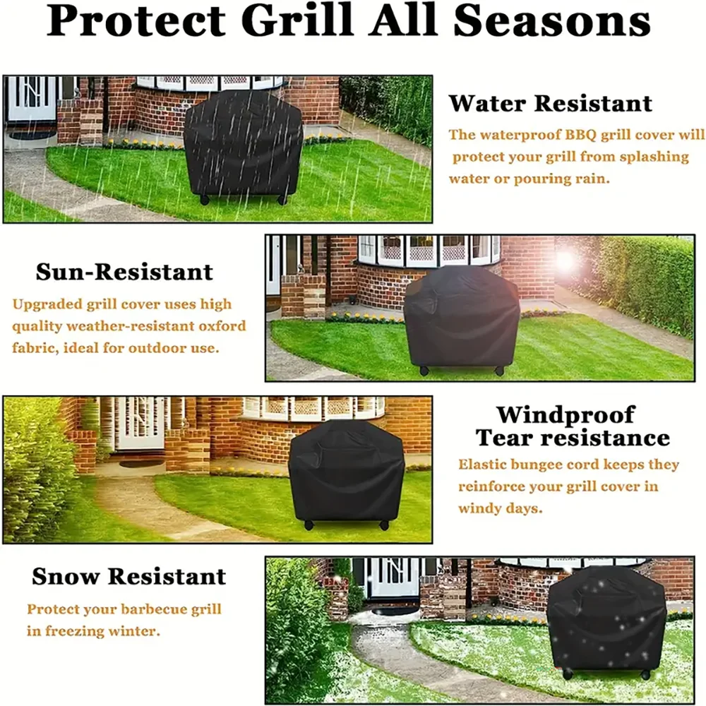 Grill Grill Grill abdeckung Anti-Staub wasserdicht Weber Hoch – Bild 5
