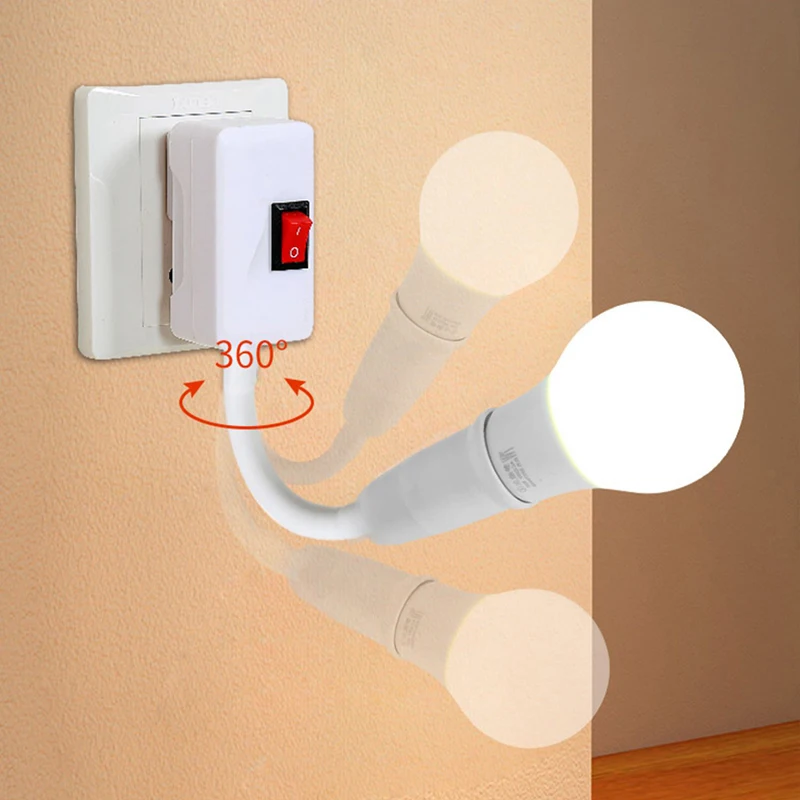 E27 Direct Plug-in-Schwenkkopf, E27-Fassung, Lampenfassung – Bild 5