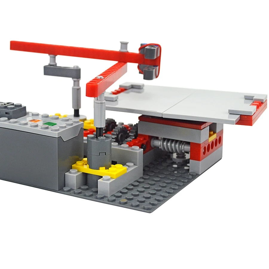 Moc 5110 Plotter Elektromotor Ziegel Zeichen maschine Modell – Bild 4