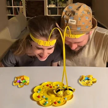 Kleine Hummel Multifunktionales Brettspiel Puzzle Angelspielzeug Interaktives Lernspielzeug für Kinder