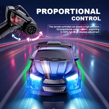 1/64 Skala Drift RC Auto 2,4G Desktop Mini Racing Modell mit ESP 4WD Fernbedienung Fahrzeug Spielzeug