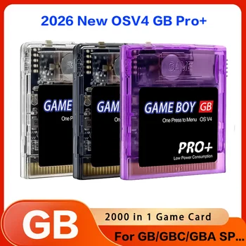 Multi-Game 2000 in 1 EDGB-Spielkarte Gameboy-Karte OS V4 mit 4 GB TF-Karte Spielkarte für GB GBC