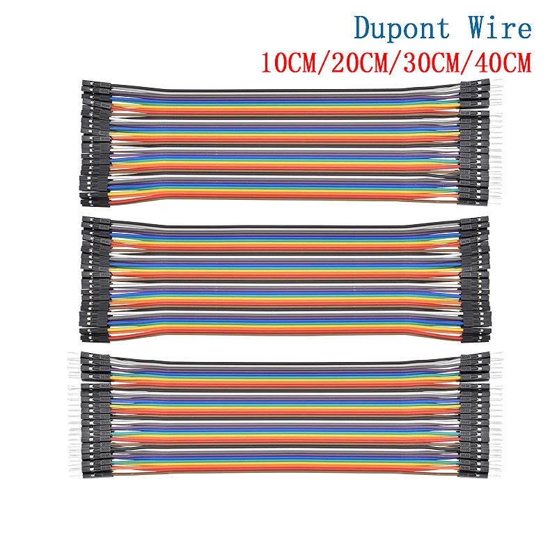 40PIN 10CM 20CM 30CM 40CM Dupont Linie Stecker auf Stecker