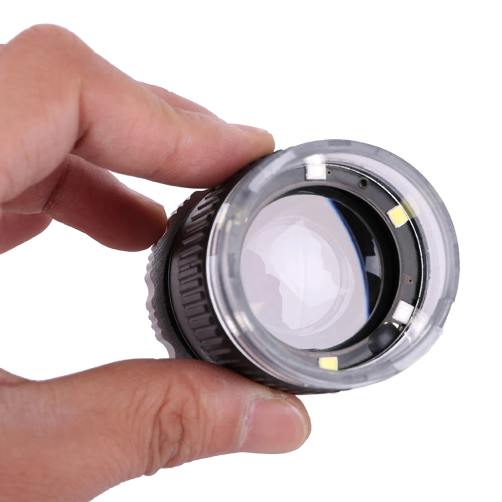 LED-Maßstabslupe, 30-fache verstellbare Vergrößerung, Lupe – Bild 2