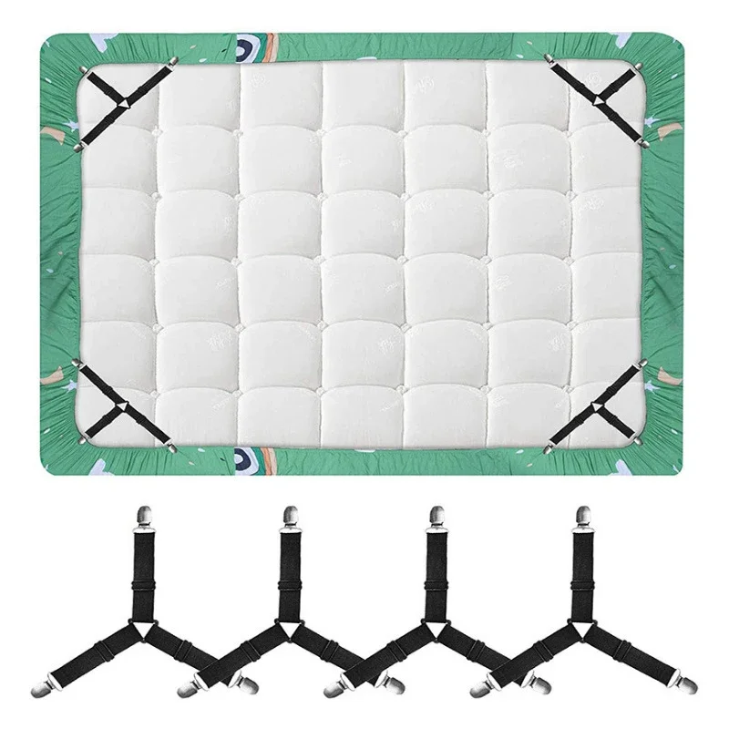 2/4 Stück Bettlakenbefestigungen Halter Gadgets für Bettlaken – Bild 5