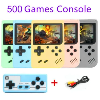 Integrierte 500+ klassische Arcade-Retro-Spiele, Konsole für TV, 5-Zoll-Videospiel, Handheld-Game-Player