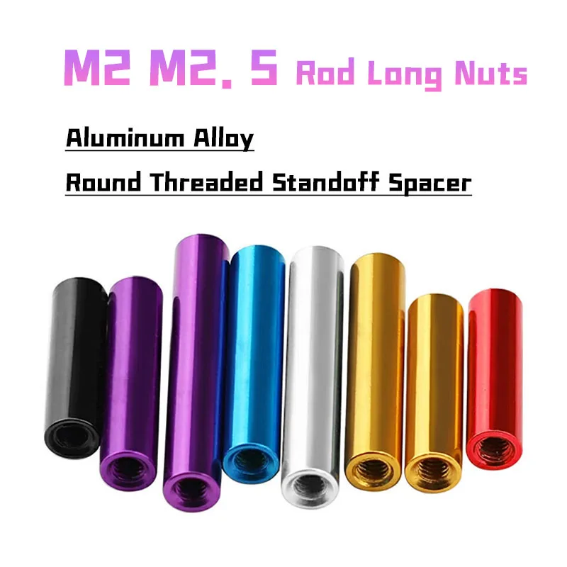 10 Teile/lose M2 M2,5 Aluminium Legierung Runde Gewinde