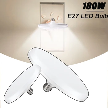 LED-Birne, 220 V, E27-Sockel, Haushalts-Sparlampe, UFO, 20 W, 30 W, 40 W, 60 W, 100 W, Innenbeleuchtung